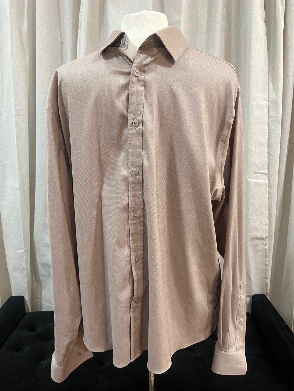 Michael Kors SlimFit Airsoft Eco Button Down Shirt